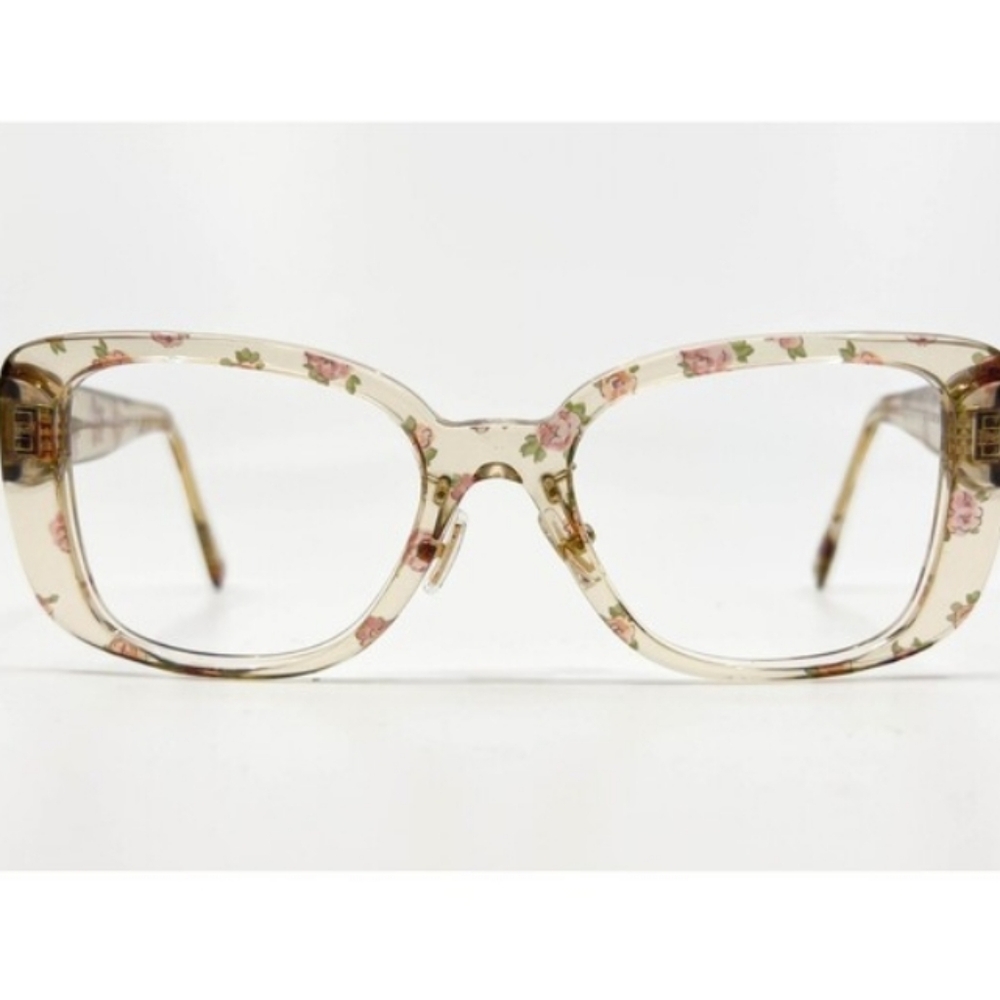 COACH Eyeglasses 9252 Victorian Roses Clear Acrylic Women - Picture 4 of 16